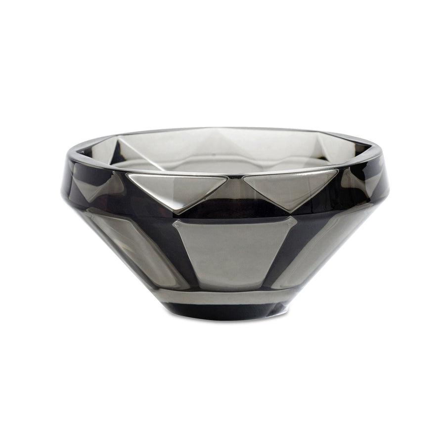 Diamond Tealight Holder/Grey