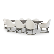 TERRA LUNA DINING ROOM SET FOR 8 PERSONS
