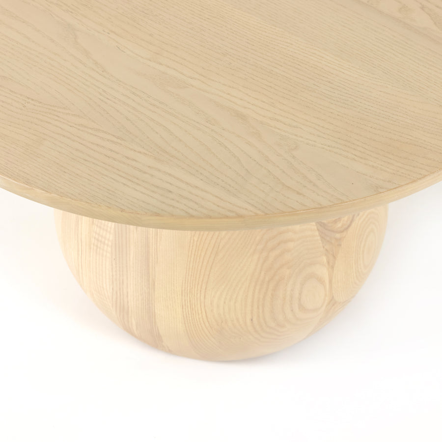 MERLA WOOD BUNCHING TABLE-LIGHT NATURAL