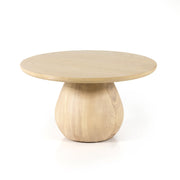 MERLA WOOD BUNCHING TABLE-LIGHT NATURAL