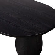 MERLA WOOD COFFEE TABLE - BLACK WASH