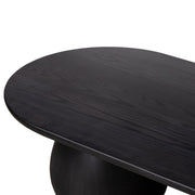 MERLA WOOD COFFEE TABLE - BLACK WASH