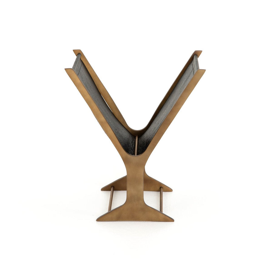 FELDMAN MAGAZINE RACK-BLACK