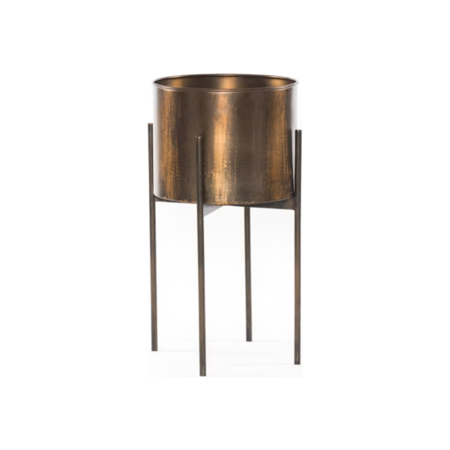 JED PLANTER - BRASS