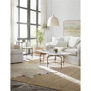 METAL SKINNY END TABLE