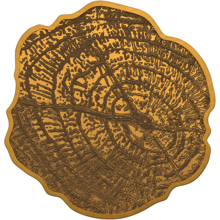 GOLD ROIS ACCENT TABLE