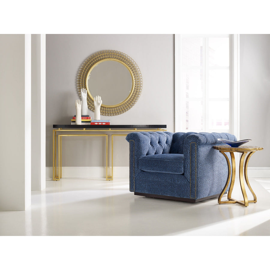 GOLD ROIS ACCENT TABLE