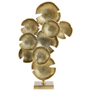 ORNAMENT ON BASE 42X14,5X62 CM BABINE GOLD