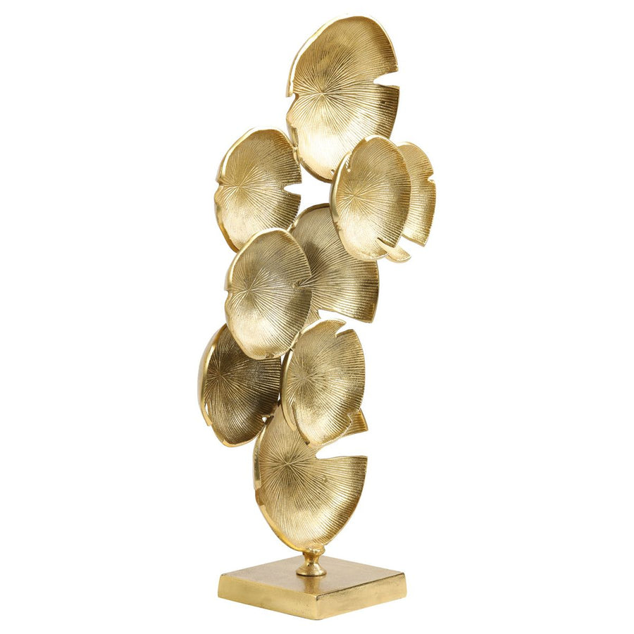 ORNAMENT ON BASE 42X14,5X62 CM BABINE GOLD