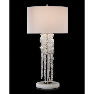 CASCADING CRYSTAL FALLING TABLE LAMP