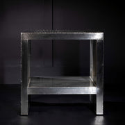 BAXTER ACCENT TABLE - SILVER