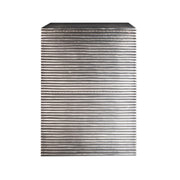 BAXTER ACCENT TABLE - SILVER