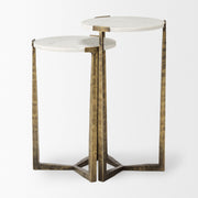 ATTICUS MARBLE NEST OF TABLES
