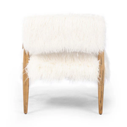 TYLER ARMCHAIR - NEW MONGOLIAN FUR