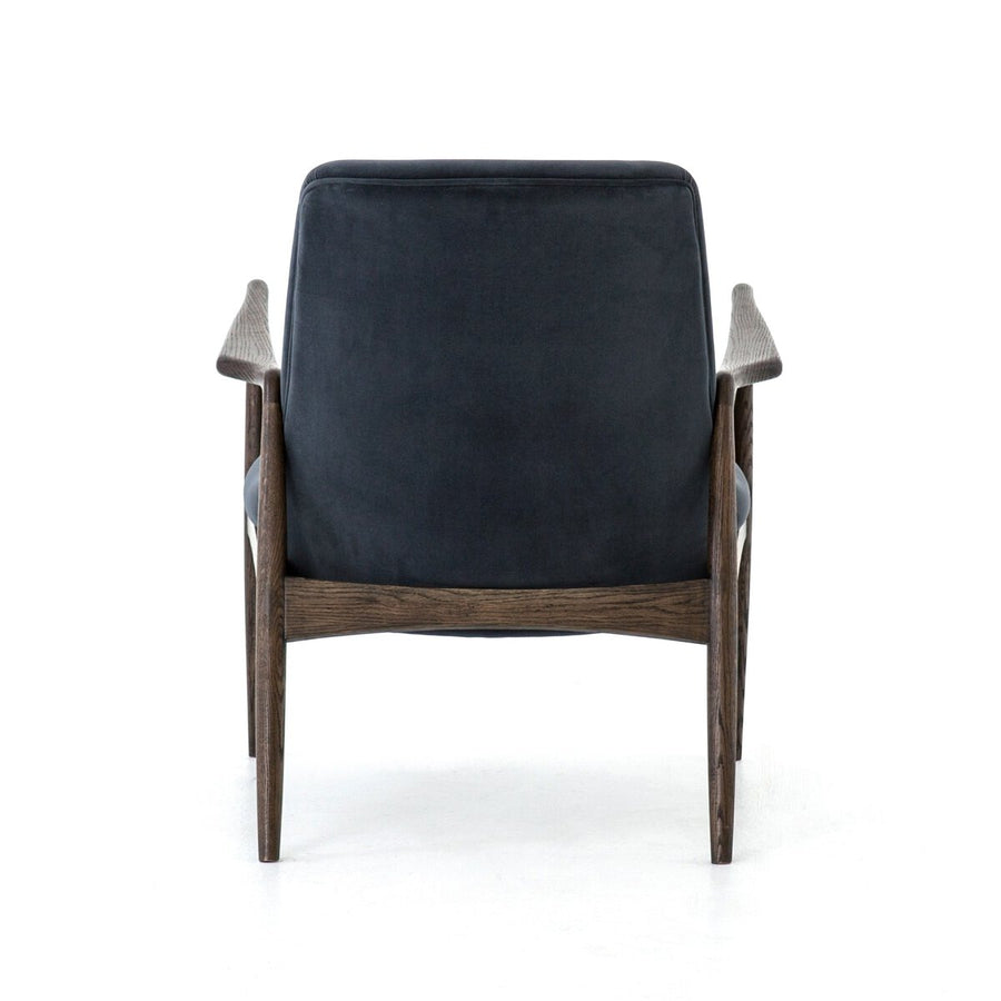 BRADEN MODERN VELVET SHADOW CHAIR