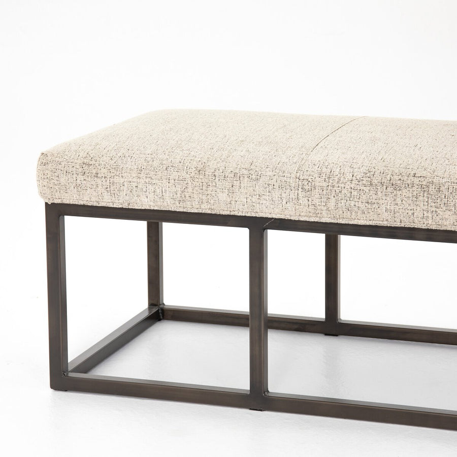 BEAUMONT BENCH-PLUSHTONE LINEN