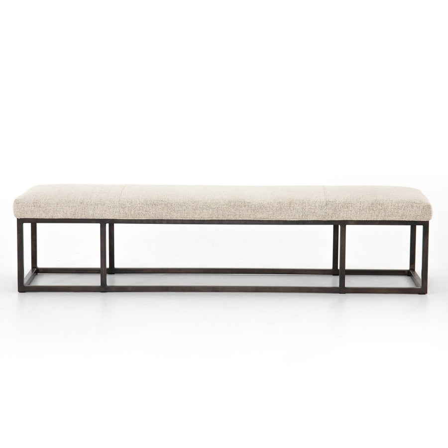 BEAUMONT BENCH-PLUSHTONE LINEN