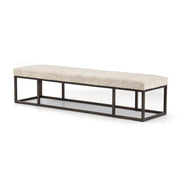 BEAUMONT BENCH-PLUSHTONE LINEN