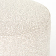 SINCLAIR ROUND OTTOMAN - KNOLL NATURAL