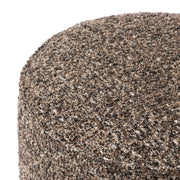 SINCLAIR ROUND OTTOMAN - IVAN GRANITE