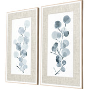 GREY BOTANICAL - SET OF TWO