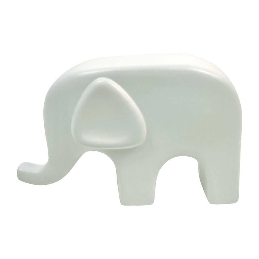 BIG EAR ELEPHANT, WHITE