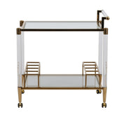 LUSHLEY ACRYLIC DRINK CART