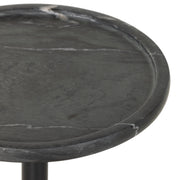 VIOLA ACCENT TABLE - BLACK MARBLE