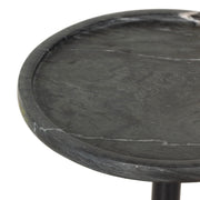 VIOLA ACCENT TABLE - BLACK MARBLE
