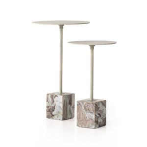 DELIA END TABLE, SET OF TWO