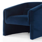 ELMORE CHAIR -MODERN VELVET INK