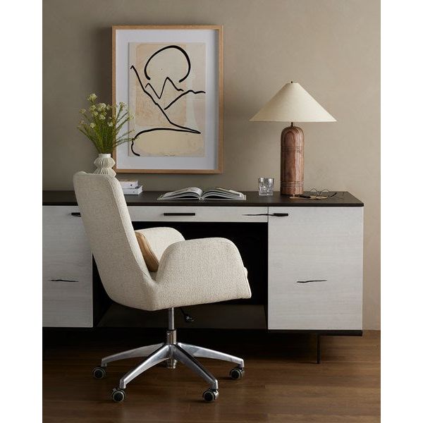 LEDA DESK CHAIR-OMARI NATURAL