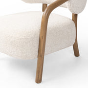 BRODIE SHELDON IVORY CHAIR