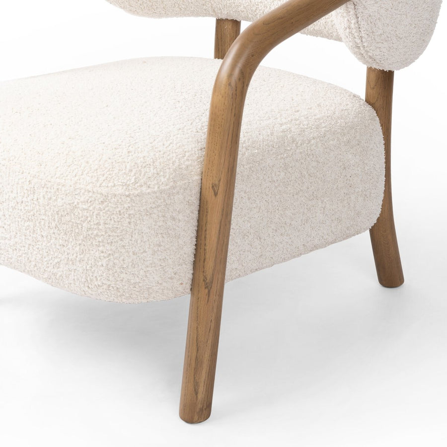 BRODIE SHELDON IVORY CHAIR