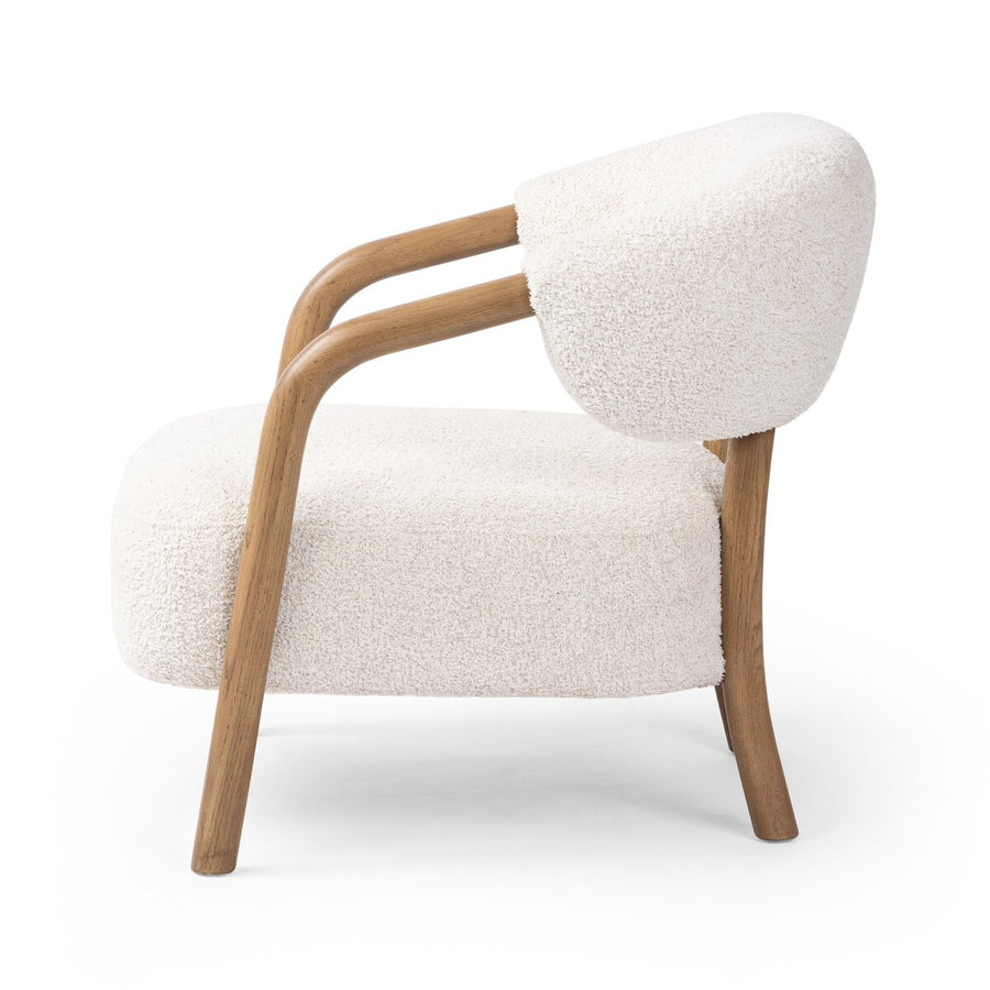 BRODIE SHELDON IVORY CHAIR