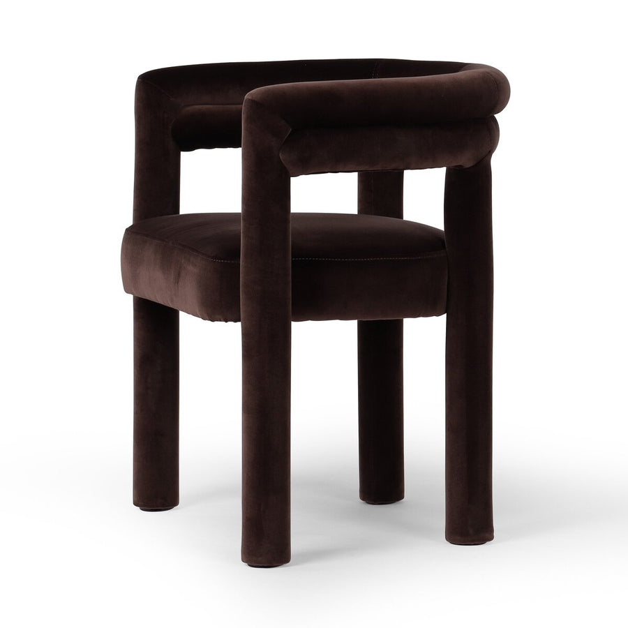 TACOVA DINING CHAIR-SURREY COCOA