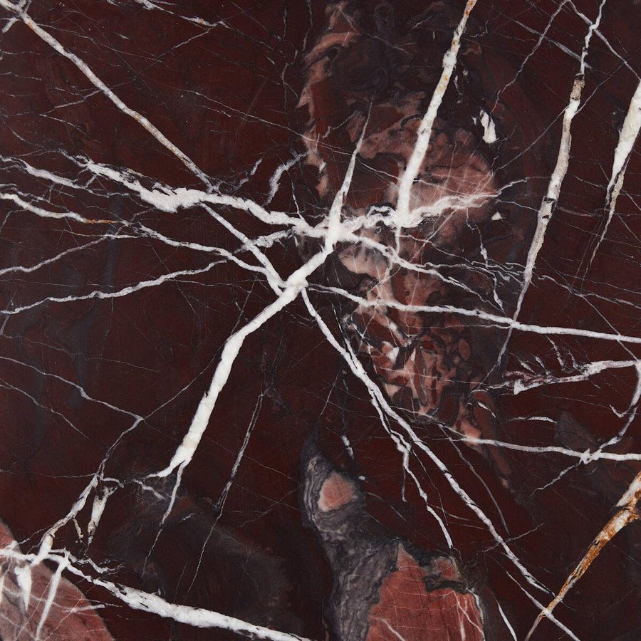 ZION COFFEE TABLE - MERLOT MARBLE