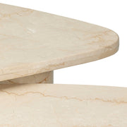 ZION COFFEE TABLE - CREAM MARBLE