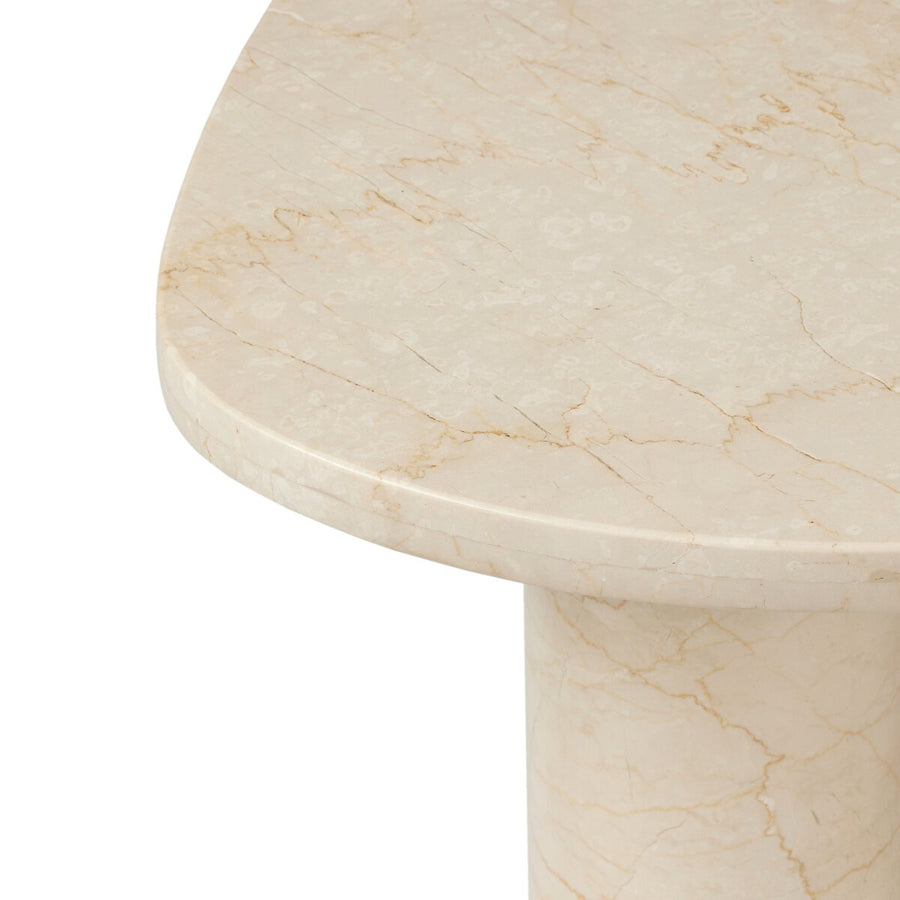 ZION COFFEE TABLE - CREAM MARBLE