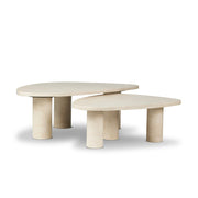 ZION COFFEE TABLE - CREAM MARBLE