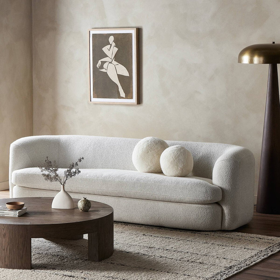 ANNIE SOFA-95" - HARROW IVORY