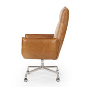 LIONEL CHAPS SADDLE OFFICE  CHAIR