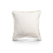 SOLID PILLOW 20 ' WITH FRINGE