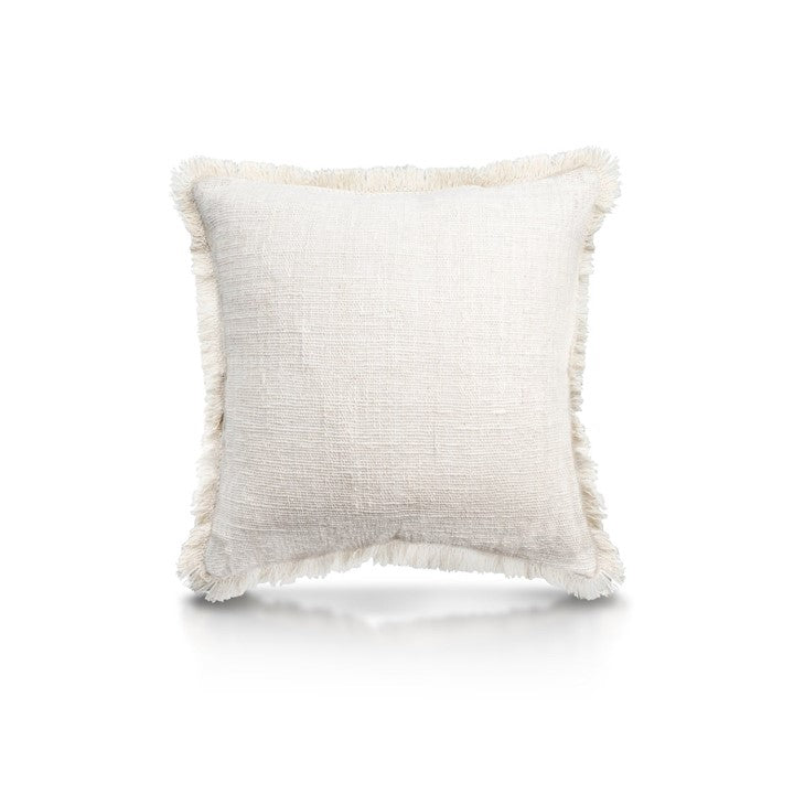 SOLID PILLOW 20 ' WITH FRINGE