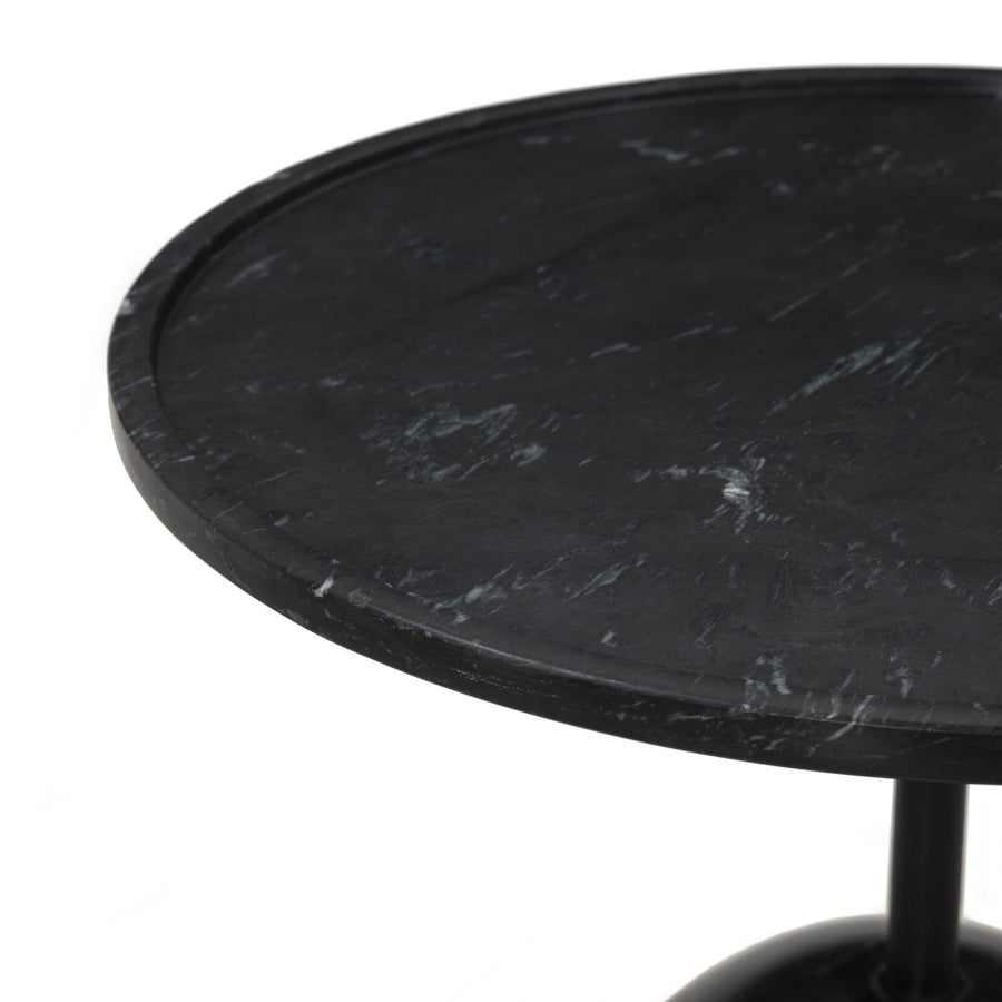 VIOLA END TABLE - BLACK MARBLE