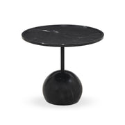 VIOLA END TABLE - BLACK MARBLE