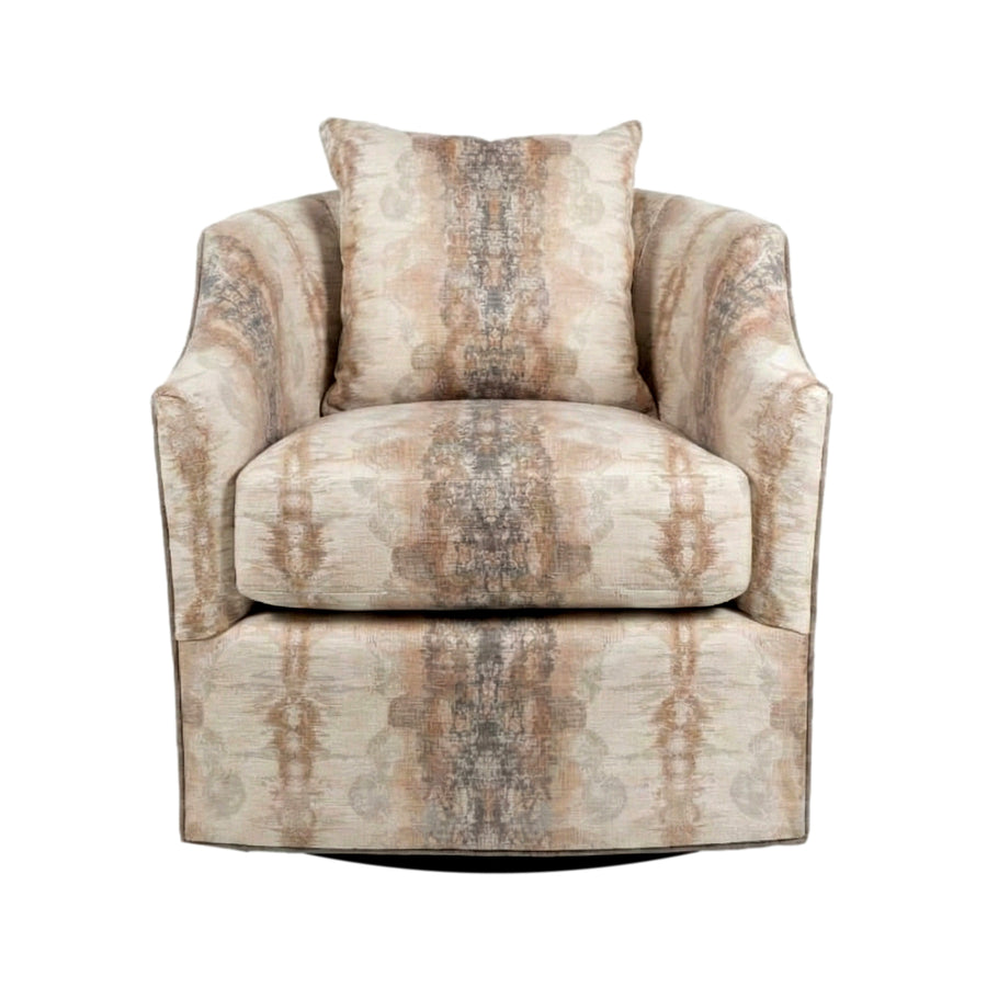 MORGAN SWIVEL CHAIR - ORANGE