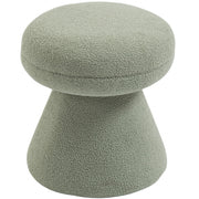 DRUM FABRIC OTTOMAN - MINT