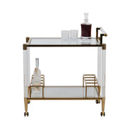 LUSHLEY ACRYLIC DRINK CART