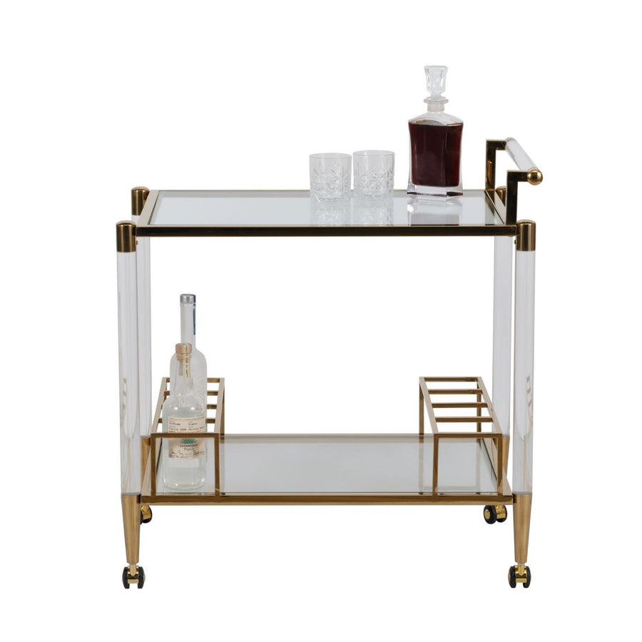 LUSHLEY ACRYLIC DRINK CART